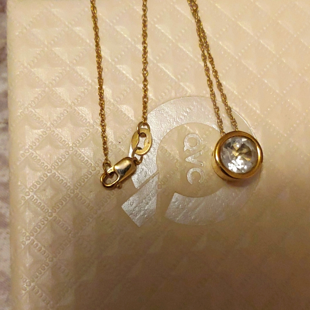 Necklace in box